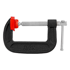 Grampo Tipo C 75 X 50 X 150mm Fixação Segura Aço MTX 206039