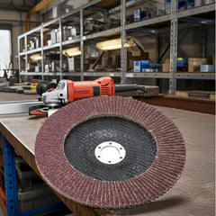 Disco Flap 180 mm G80 Fibra Reto Aço Tradestar