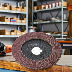 Disco Flap 180 mm G80 Fibra Reto Aço Tradestar
