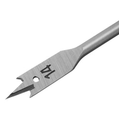 Broca Chata Madeira 14mm 150mm Aço 45 Ângulo 135° MTX 704099 Durabilidade e Precisão