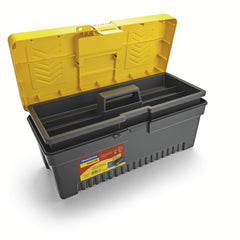 Caixa Plástica Para Ferramentas 17'' Tramontina Master Com Bandeja Removível 10kg