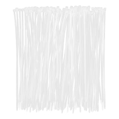 Abraçadeira De Plástico 300X4,8Mm Branco 100 Peças Nylon Resistente Sparta 4553655
