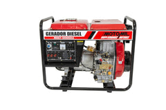 Gerador Diesel 5 KVA Mono 110/220V 60Hz MDG-5000CLE Motomil