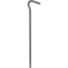 Kit 8 Ganchos Espeques Multiuso Bel 18cm Aço Galvanizado Camping