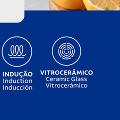 Panela Tramontina Allegra Aço Inox Fundo Triplo 20 cm 2,7 L Indução