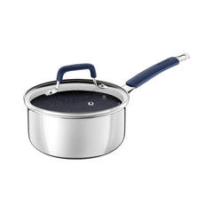 Panela Tramontina Romagna Indução 16 Cm 1,5 L Cerâmica Black Stone Inox E Alumínio