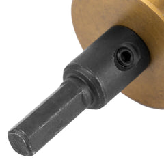 Serra Copo Metal 40mm Nitreto Titânio 1PC HSS M10x1.5 Denzel 72411255