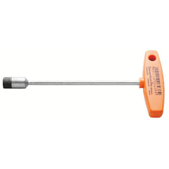 Chave Cabo T Canhão 10 mm Haste Aço Carbono Cromado Soquete Aço Cromo Vanádio Tramontina PRO