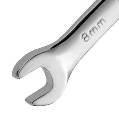 Chave Combinada Catraca Reversível 8mm CrV MTX 148609 Cabeça Móvel Cromada