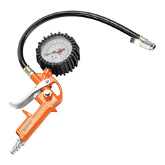 Calibrador de Pneus Pneumático 8 Bar 1/4 Rosca Sparta 5733155 Com Manômetro