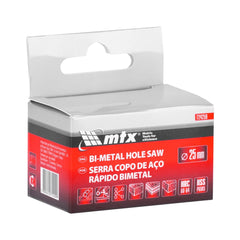 Serra Copo Aço Rápido Bimetal Para Metal 25mm MTX 724259 Cortes Precisos