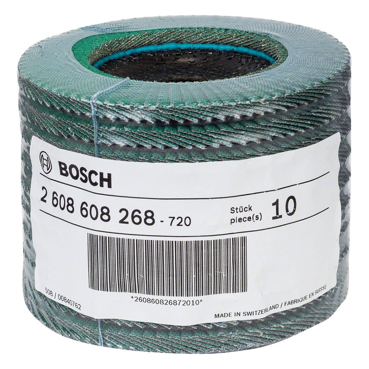 Disco Flap Bosch Best For Inox X581 115mm G60 Reto