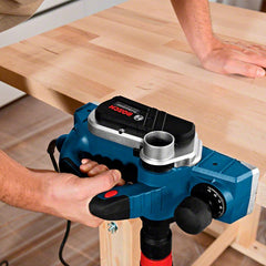 Plaina Bosch Gho 26-82 D 710W 127V Com Saco Coletor De Pó
