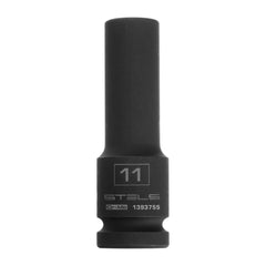 Soquete Impacto Longo 1/2'' 11mm CrMo Stels 1393755 - Aço Cromo Molibdênio