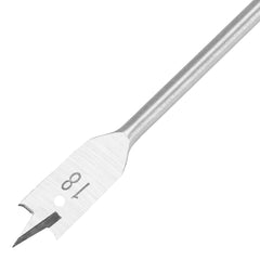 Broca Chata Para Madeira Longa 18 X 300 Mm Haste Hexagonal 7 Mm Aço 45 MTX 7040189