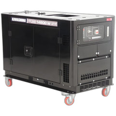 Gerador à Diesel Dgr-15000 Monofasico 14,5Kw Cabinado Kawashima