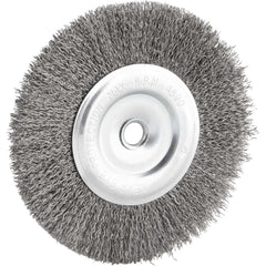 Escova Circular 6X1/2'' 4500Rpm Aço Inox Ondulado Vonder 12,7mm Furo 1/2''