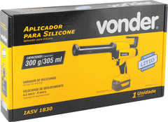 Aplicador Silicone Intercambiável 18V s/ Bat s Carreg Vonder