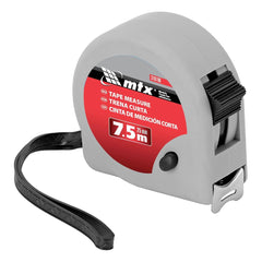 Trena Curta 7,5m 25mm Estojo Plástico Fine MTX 310189 Precisão Durabilidade