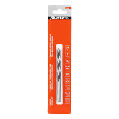 Broca Espiral Madeira 8x115mm Haste Cilíndrica 1PC Aço 45 Nitreto Titânio MTX 702069
