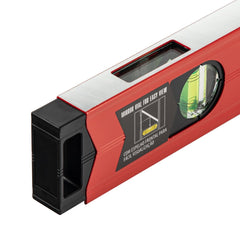Nível Alumínio Reforçado 800mm 3 Bolhas + Espelho MTX 347089 Precisão Profissional