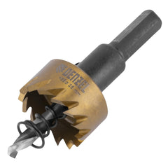 Serra Copo Para Metal 25mm Revestimento Nitreto Titânio Aço HSS Broca Centralizadora