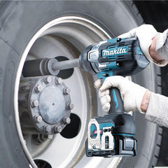 Chave de Impacto Pesada Makita 3/4 Pol a Bateria 40V TW011GM201 XGT 2 Baterias Carregador e Mak-pac