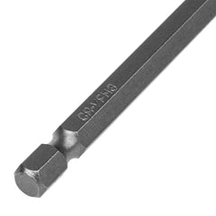 Bits Philips Ph3 1/4 Pol. 75mm 6mm Aço CrV 54 HRC 5 Unidades MTX