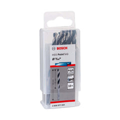 Broca Metal Bosch Aço Rápido Hss-Pointteq 3/16'' 10 Peças