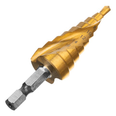 Broca Escalonada 4-20mm Aço HSS Rápido Espiral Profissional MTX 723569