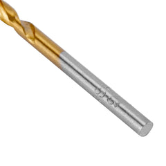 Broca Aço Rápido Nitreto Titânio 3mm Haste Cilíndrica 1PC Profissional MTX