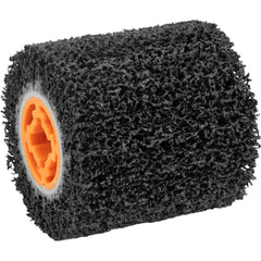 Roda Escova Remoção 100x100mm Furo 19mm 6000Rpm Esponja Abrasiva Vonder Pev1380