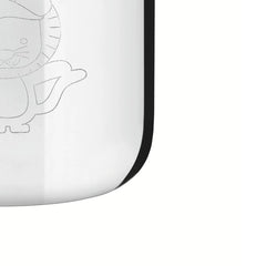 Copo Infantil Tramontina Baby Friends Em Aço Inox 340 Ml Ergonômico Resistente Para Crianças