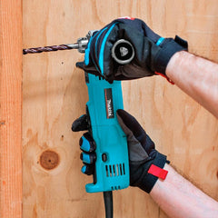 Furadeira Angular 10mm 450W Industrial Iluminação com Punho Chave Mandril DA3010F 220V Makita