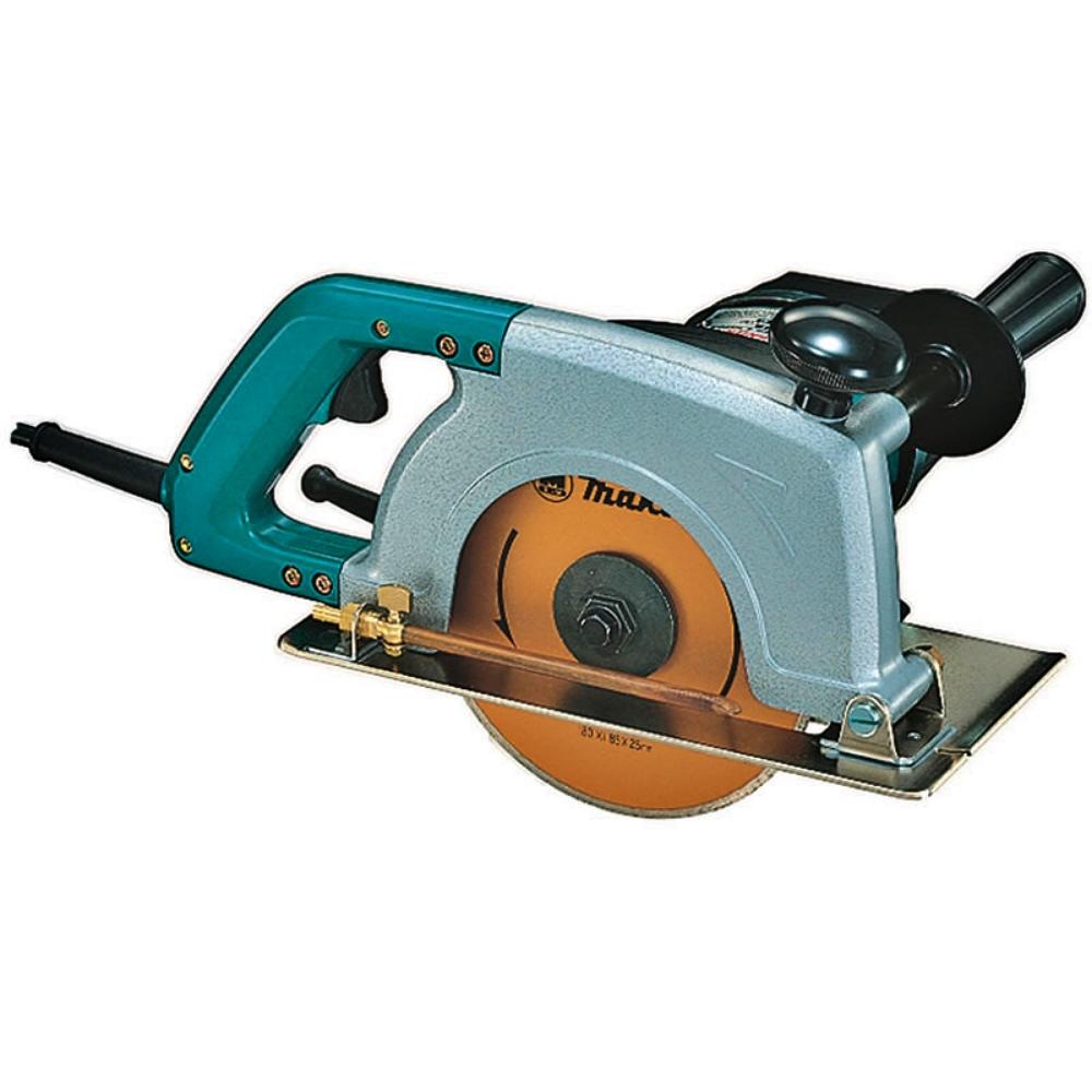 Serra Mármore 180mm 7-1/8'' 1400W 5000RPM Industrial com Rebolo Mangueira Punho  4107R 220V Makita