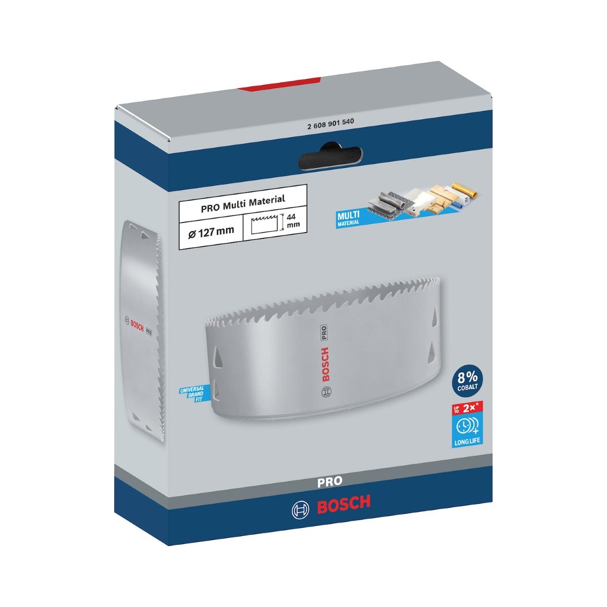 Serra Copo Bosch Pro Multi Material Cobalto 127 mm 5''