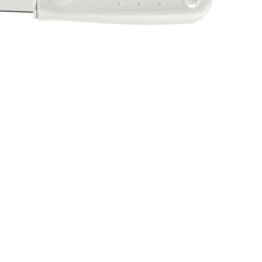 Garfo Trinchante Tramontina Utilità Aço Inox Cabo Polipropileno Branco Resistente Ergonômico