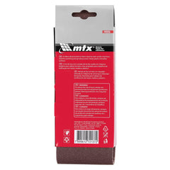 Cinta de Lixa MTX P150 150x610x100mm Kit 3 Peças Óxido de Alumínio