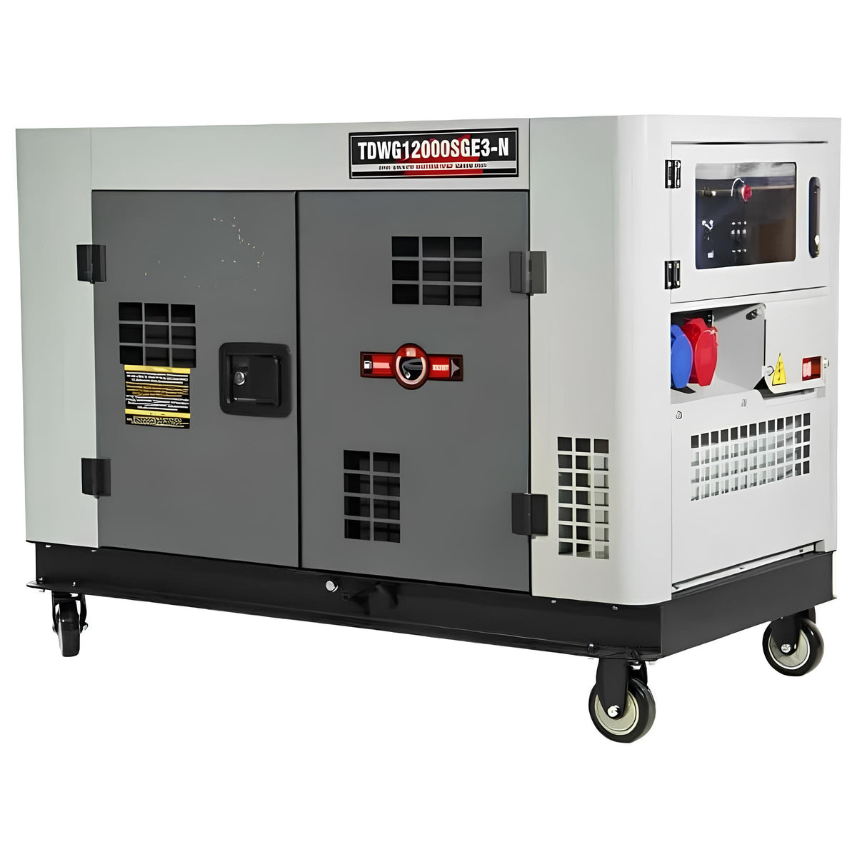 Gerador Diesel Trifásico Refrigerado Água 12,6KVA 380V Cabinado 3600rpm TDWG12000SGE3-N Toyama