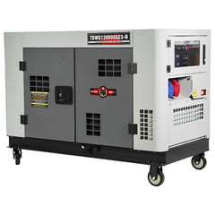 Gerador Diesel Trifásico Refrigerado Água 12,6KVA 380V Cabinado 3600rpm TDWG12000SGE3-N Toyama
