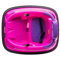Carro Choque Infantil Rosa 6V Bel