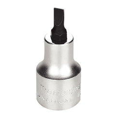 Soquete 6,5 mm 1/2'' Ponta Chata Aço Cromo Vanádio Cromado Tramontina PRO