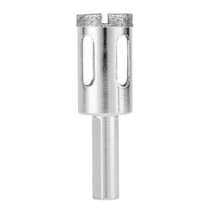 Broca Diamantada Vidro 20mm Haste Triangular 1PC MTX 726209 - Perfuração Precisa - Guimepa