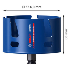 Serra Copo Bosch Expert Construction Material 114 mm 4 1/2''
