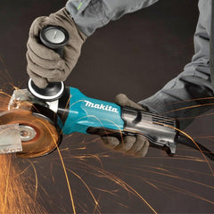 Esmerilhadeira Angular 125Mm Industrial 1900W Disco para Inox Punho Proteção GA5094X03 220V Makita