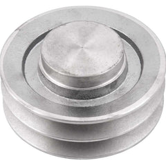 Polia alumínio 130mm 2 canais perfil b Vonder