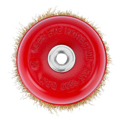 Escova Tipo Copo Latonada M14 125mm Limpeza Ferrugem Metal MTX 746069