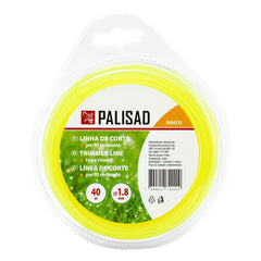 Fio De Nylon Redondo Para Roçadeira 1.8Mm X 40M Durável Palisad 9684555