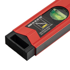 Nível Alumínio Reforçado 800mm 3 Bolhas + Espelho MTX 347089 Precisão Profissional