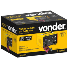 Carregador de Bateria 12V Vonder CBV 1600 32Ah-150Ah 220V